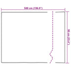 Möbelfolien 2 Stk. Selbstklebend Holz-Optik 500x90 cm PVC