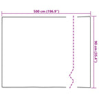 Möbelfolien Selbstklebend 2 Stk. Helle Eiche 500x90 cm PVC