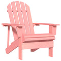 Adirondack-Gartenstuhl Massivholz Tanne Rosa