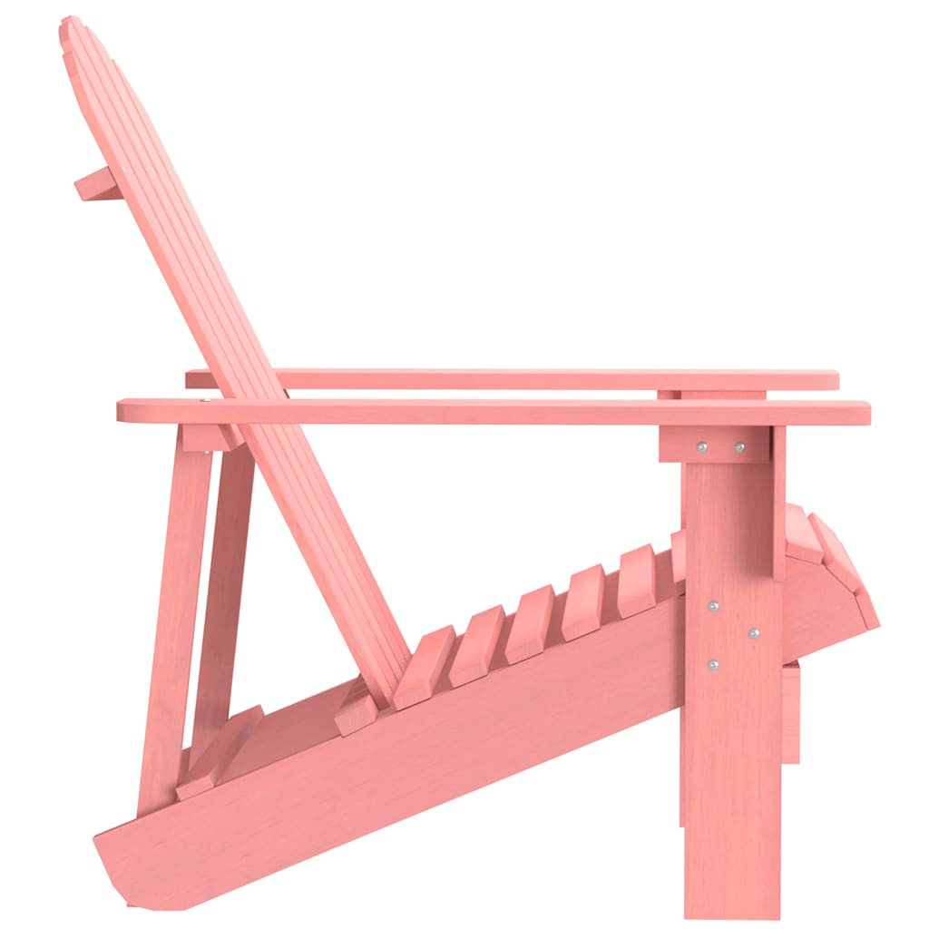 Adirondack-Gartenstuhl Massivholz Tanne Rosa