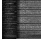 Zaunblende Anthrazit 1,2x10 m HDPE 195 g/m²