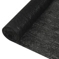 Zaunblende Schwarz 1,8x25 m HDPE 195 g/m²
