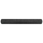 Zaunblende Schwarz 2x50 m HDPE 195 g/m²