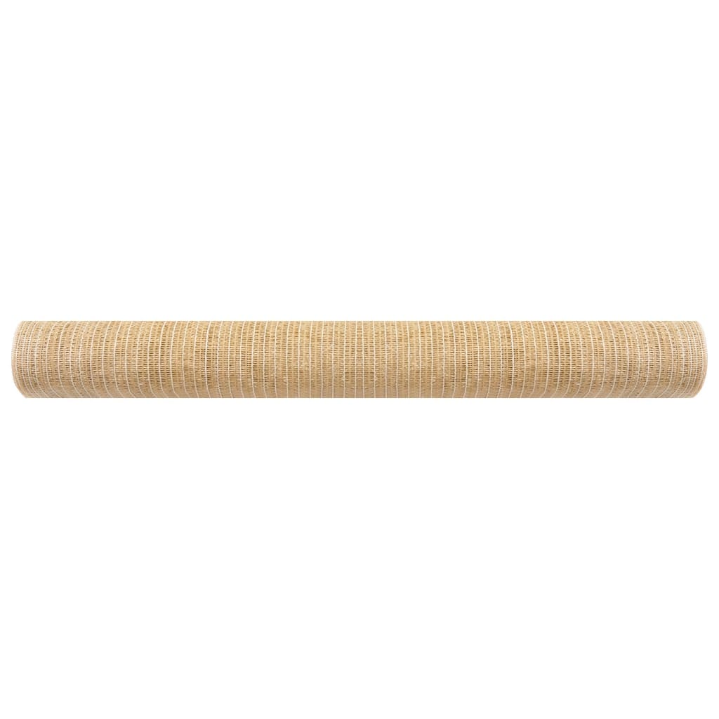 Zaunblende Beige 1,5x25 m HDPE 195 g/m²