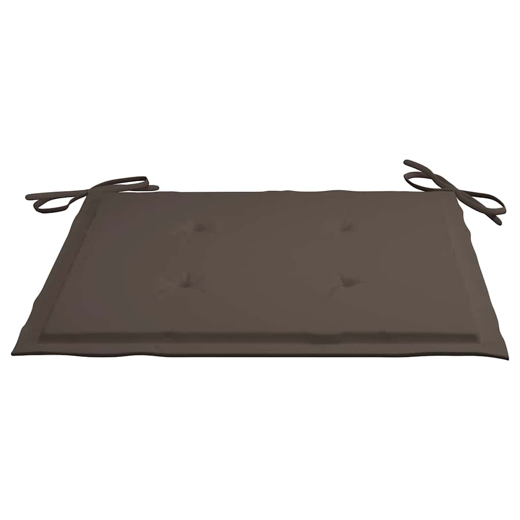 Klappbare Gartenstühle 2 Stk. mit Kissen Massivholz Akazie