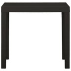 Gartentisch Anthrazit 79x65x72 cm Kunststoff