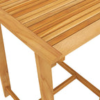 5-tlg. Gartenbar-Set mit Kissen Schwarz