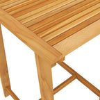 5-tlg. Gartenbar-Set mit Kissen Grau