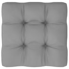 Gartenhocker mit Kissen 2 Stk. Massivholz Kiefer
