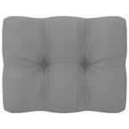 2-tlg. Garten-Lounge-Set mit Kissen Kiefer Massivholz