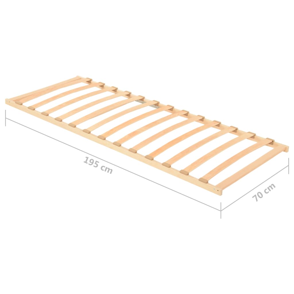 Lattenrost mit 13 Latten 70x200 cm