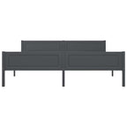 Massivholzbett Kiefer Grau 180x200 cm