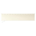 Markise Manuell Einziehbar mit Rollo 6x3 m Creme
