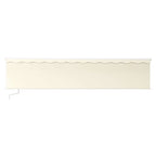 Markise Manuell Einziehbar mit Rollo & LED 6x3 m Creme