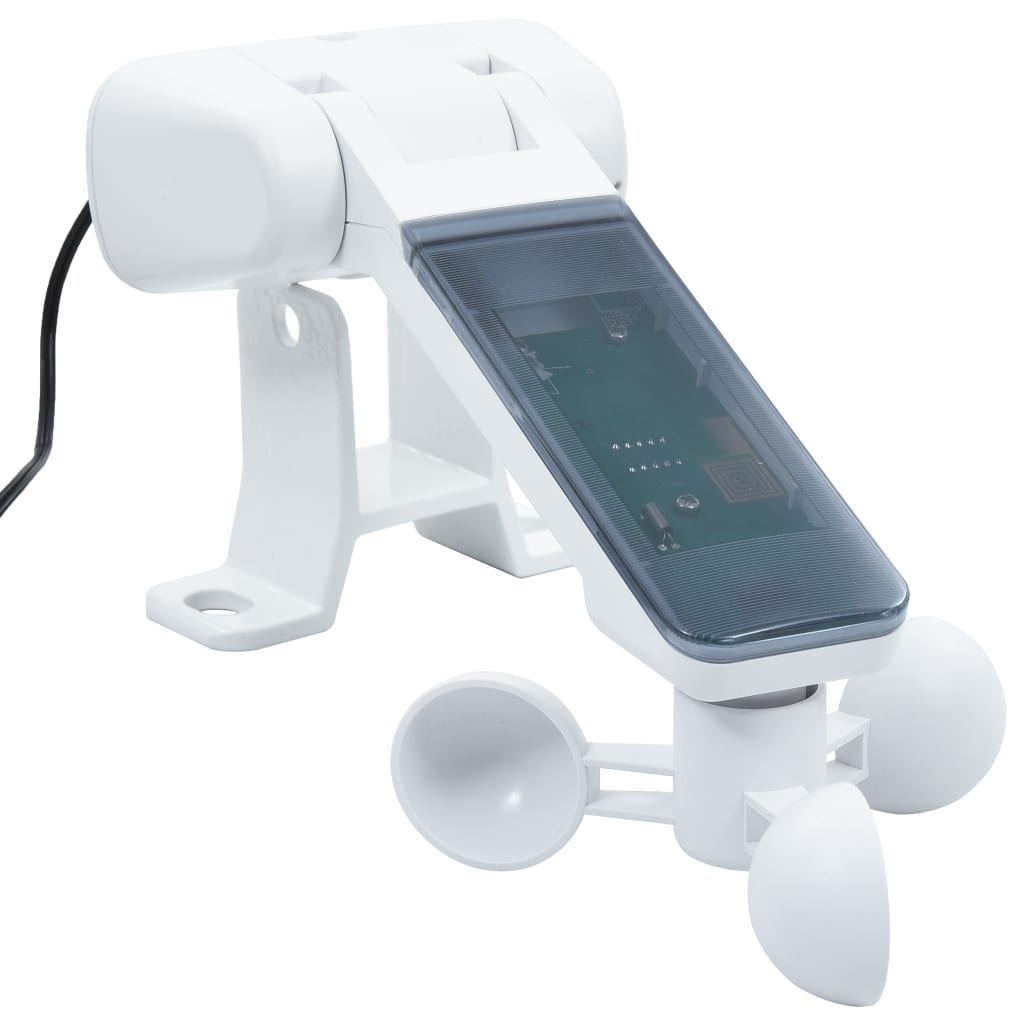 Markise Automatisch mit Rollo LED Windsensor 3,5x2,5m Creme