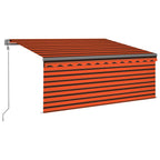 Markise Automatisch mit Rollo LED Windsensor 3,5x2,5m