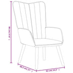 Relaxsessel Braun Samt