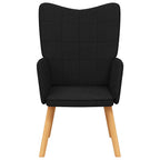 Relaxsessel Schwarz Stoff