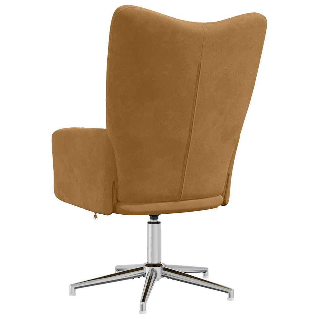 Relaxsessel Braun Samt