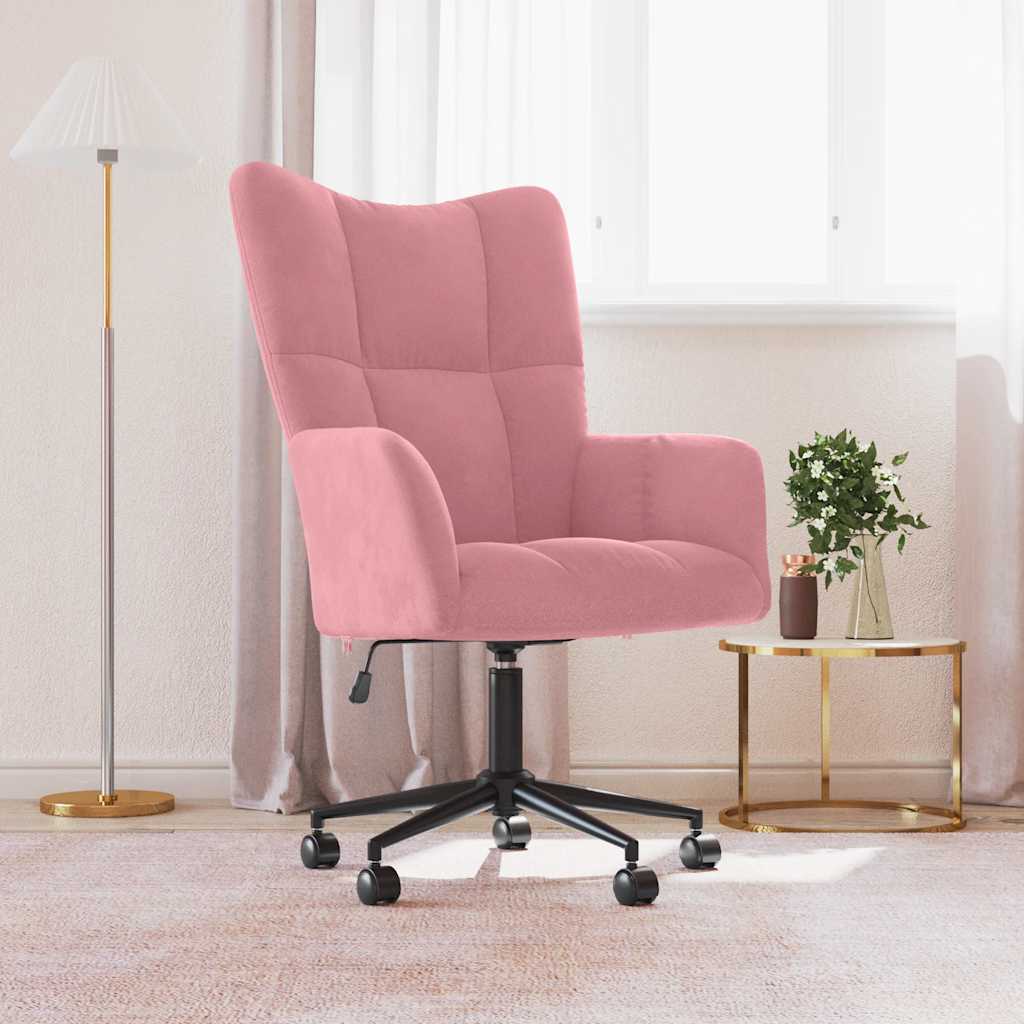Relaxsessel Rosa Samt