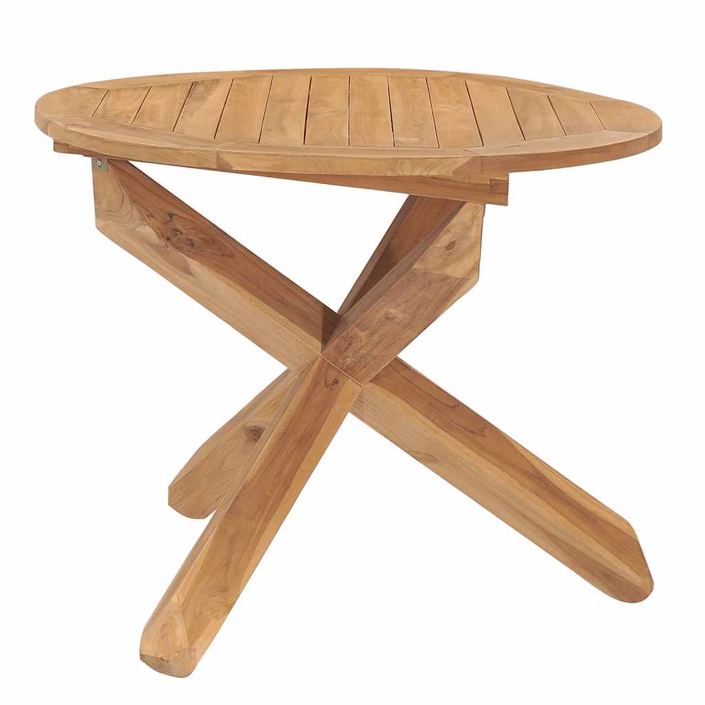 5-tlg. Garten-Essgruppe Massivholz Teak