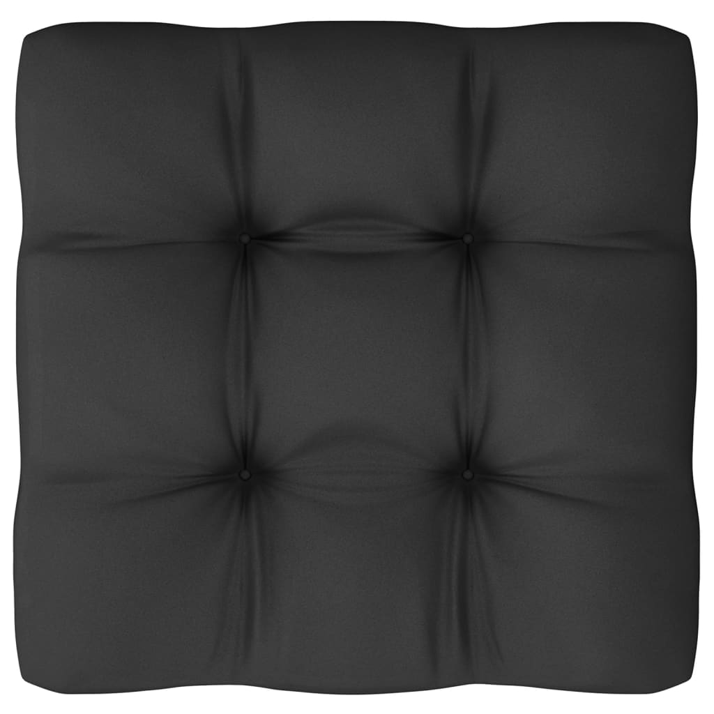 6-tlg. Garten-Lounge-Set mit Kissen Kiefer Massivholz