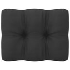 4-tlg. Garten-Lounge-Set mit Kissen Kiefer Massivholz