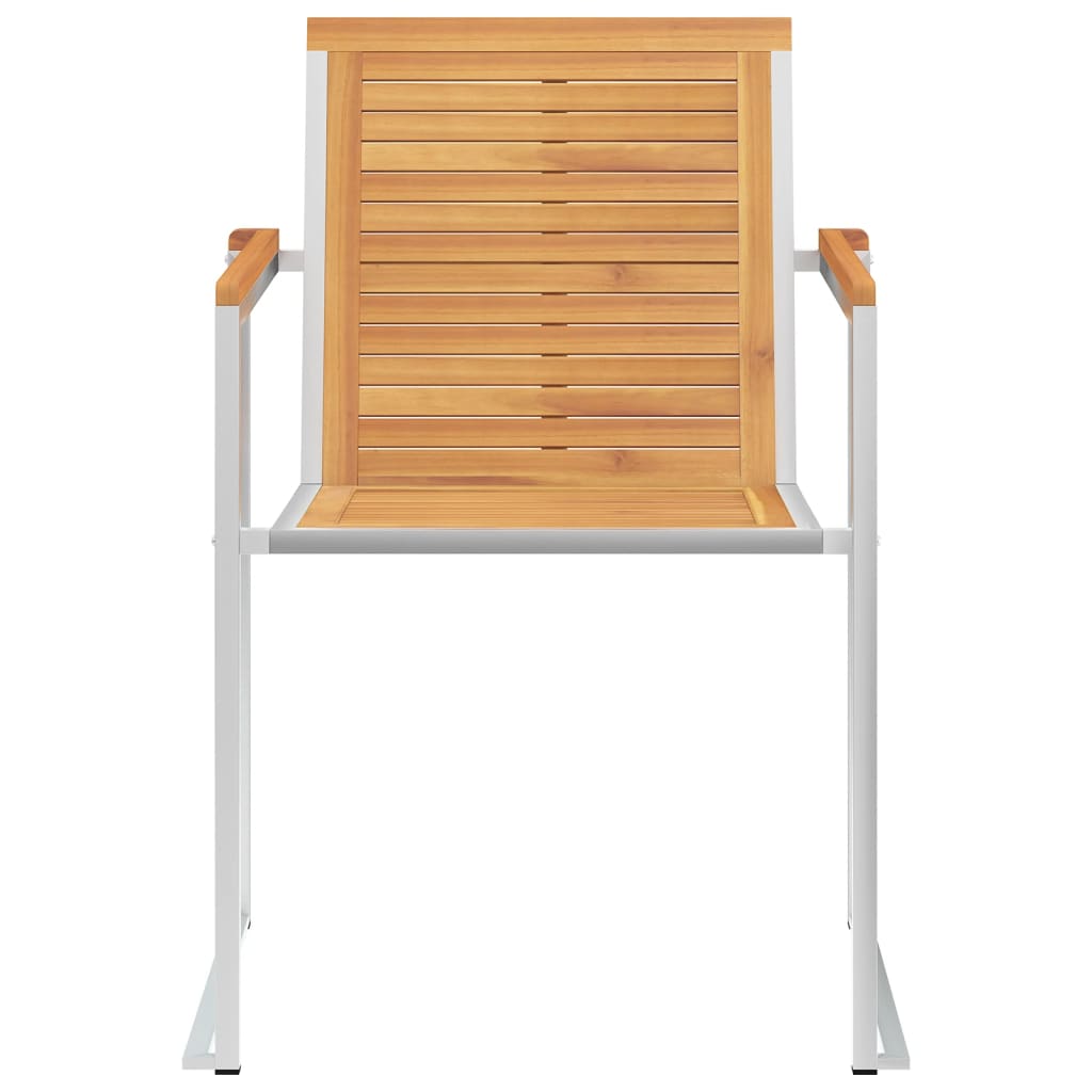 Gartenstühle 6 Stk. mit Kissen Massivholz Teak
