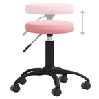 Bürostuhl Drehbar Rosa Samt