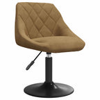 Drehbare Esszimmerstühle 2 pcs Braun 46 x 44 x 77,5 cm