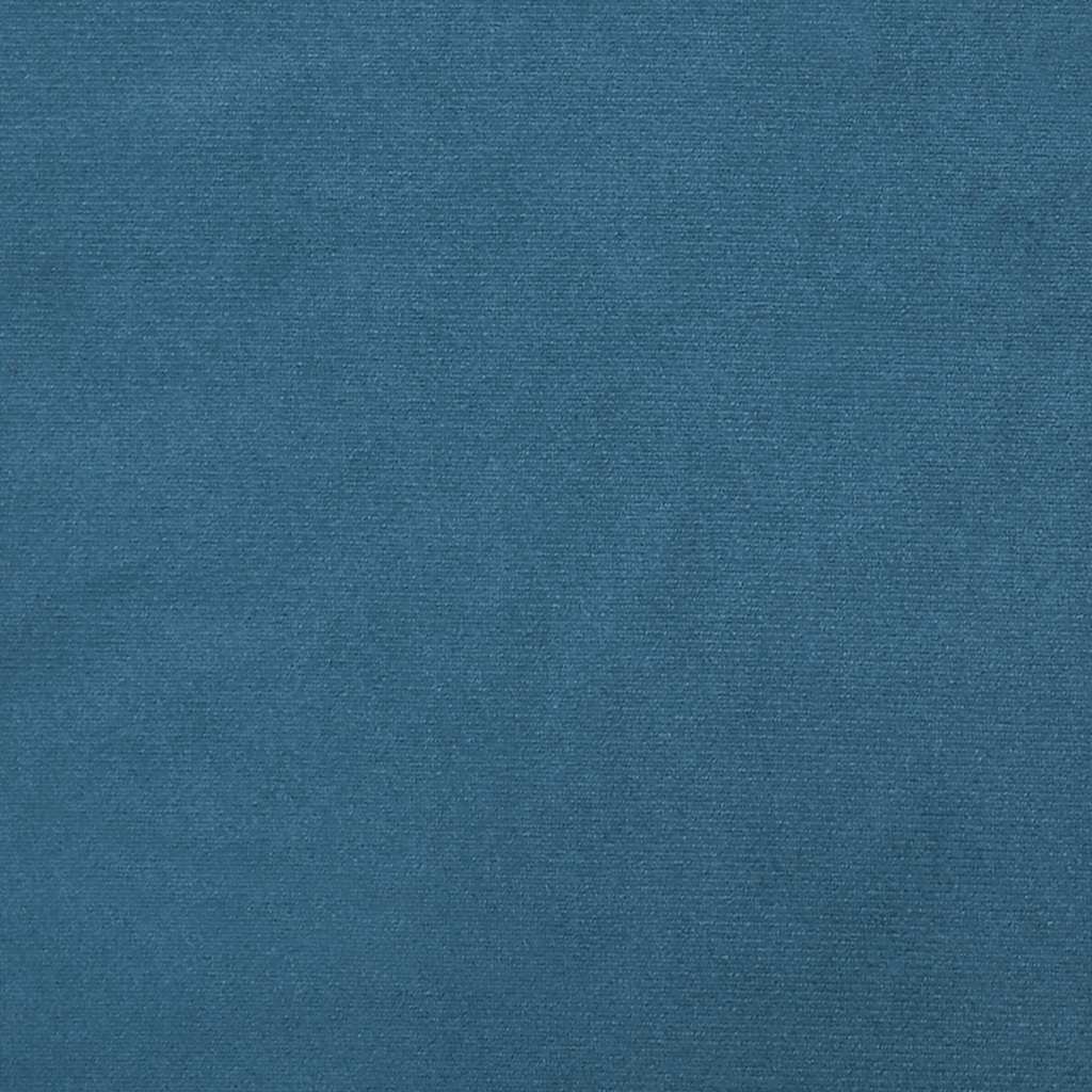 Esszimmerstühle 2 Stk. Drehbar Blau Samt