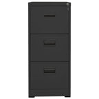 Aktenschrank Anthrazit 46x62x102,5 cm Stahl