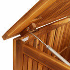 Garten-Aufbewahrungsbox 150x80x75 cm Massivholz Akazie