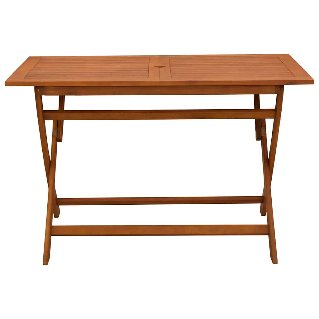Gartentisch Klappbar 120x70x75 cm Massivholz Eukalyptus