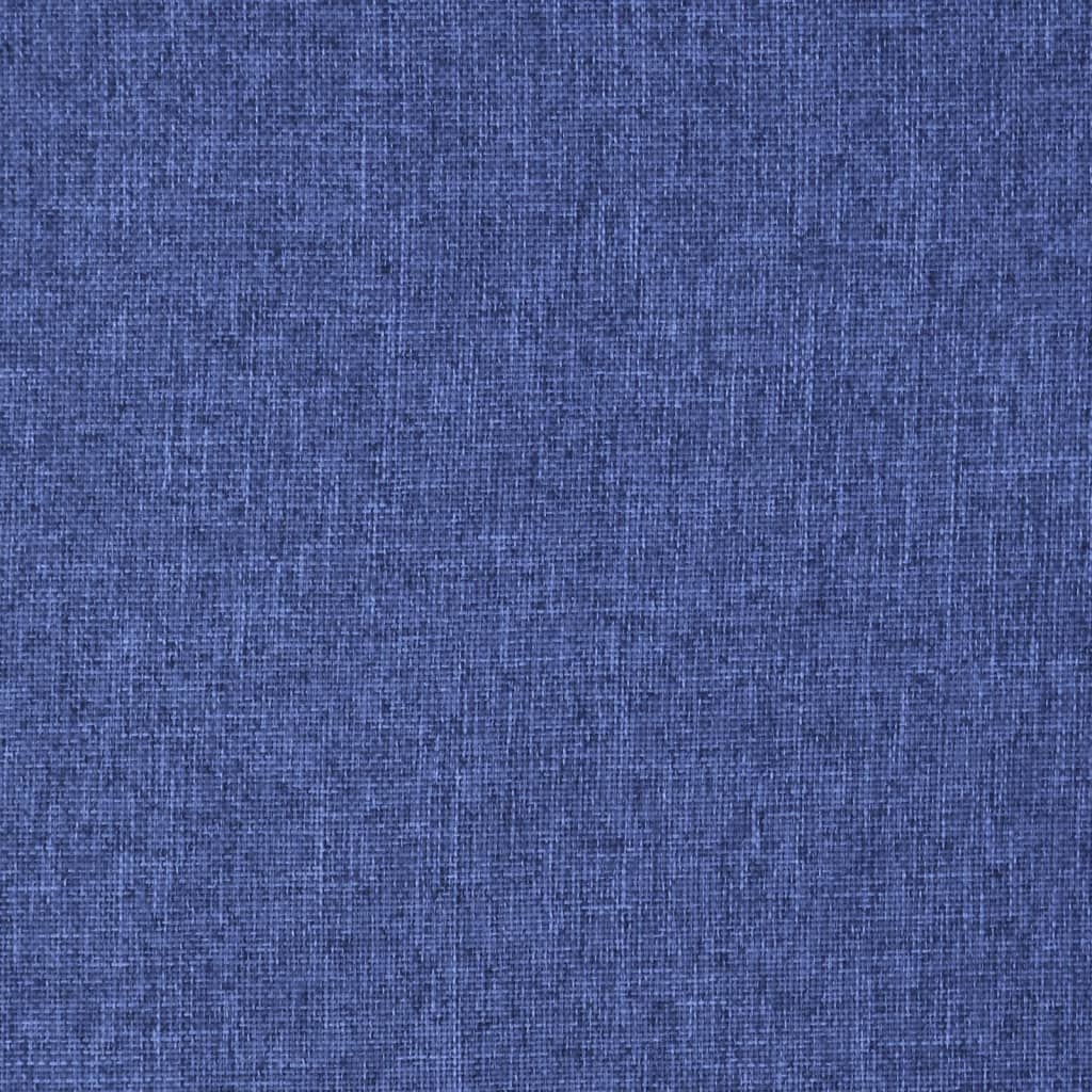 Bodenstuhl Faltbar Blau Stoff