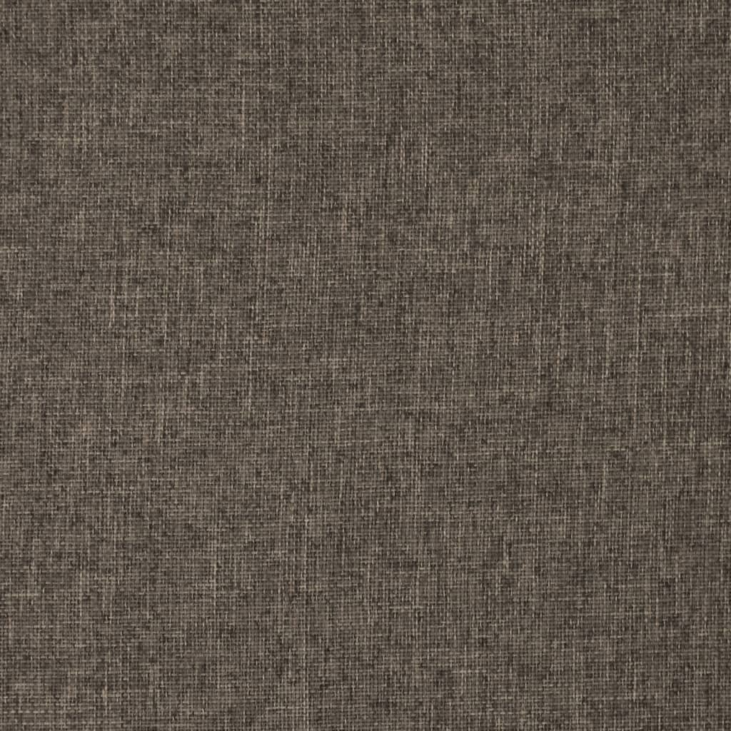 Bodenstuhl Faltbar Taupe Stoff