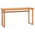 Schreibtisch 120x45x75 cm Massivholz Teak