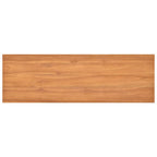 Schreibtisch 120x45x75 cm Massivholz Teak
