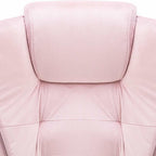 Massage-Bürostuhl Rosa Samt