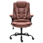 Bürostuhl Hellbraun Wildleder-Optik