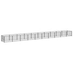 Hundezwinger Schwarz 10 m² Stahl