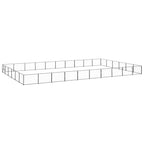 Hundezwinger Schwarz 60 m² Stahl