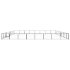 Hundezwinger Schwarz 80 m² Stahl