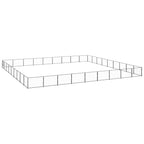Hundezwinger Schwarz 81 m² Stahl