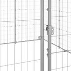 Outdoor-Hundezwinger Verzinkter Stahl 53,24 m²