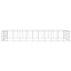 Outdoor-Hundezwinger Verzinkter Stahl 79,86 m²