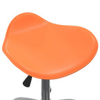Bürostuhl Orange Kunstleder