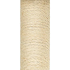 Kratzbaum mit Sisal-Kratzsäulen Dunkelgrau 92 cm