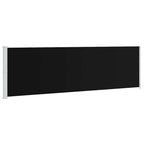 Seitenmarkise Ausziehbar 180x600 cm Schwarz