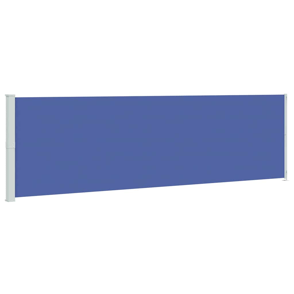 Seitenmarkise Ausziehbar 180x600 cm Blau